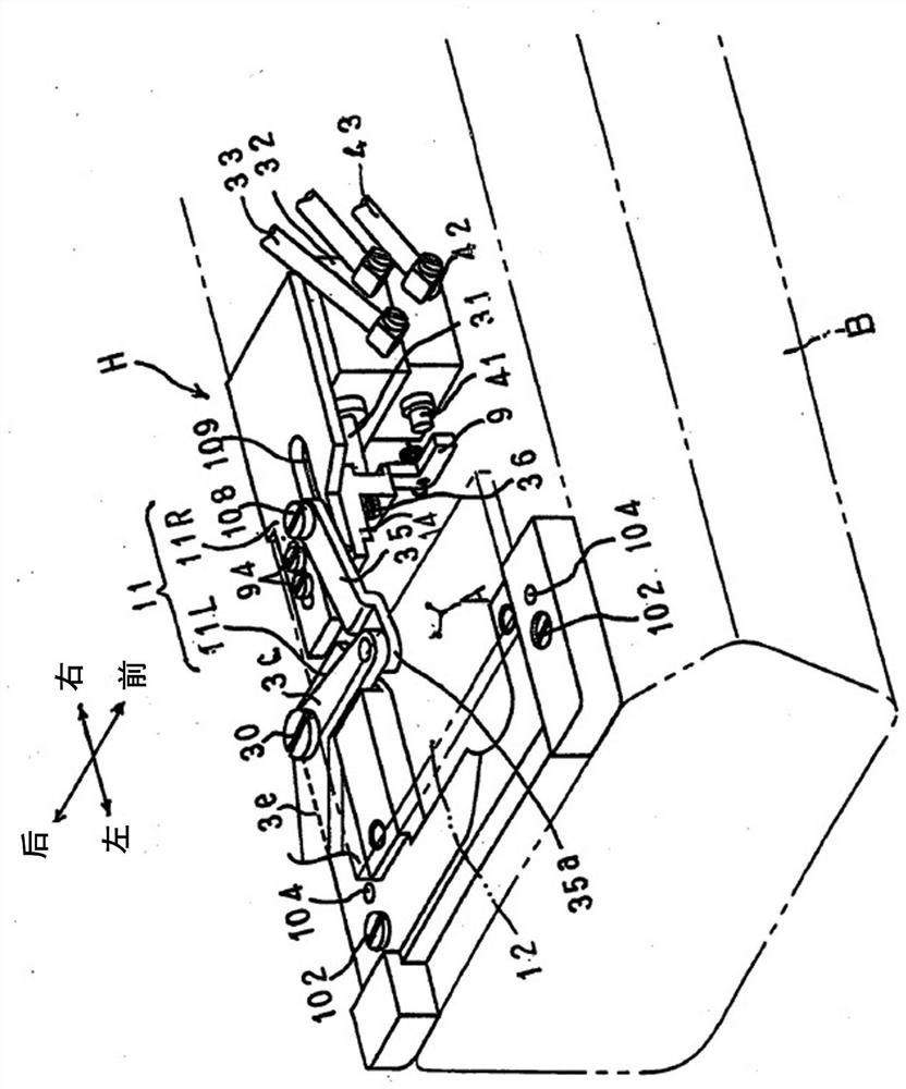 Double-thread lockstitch sewing machine with stitch prevention device