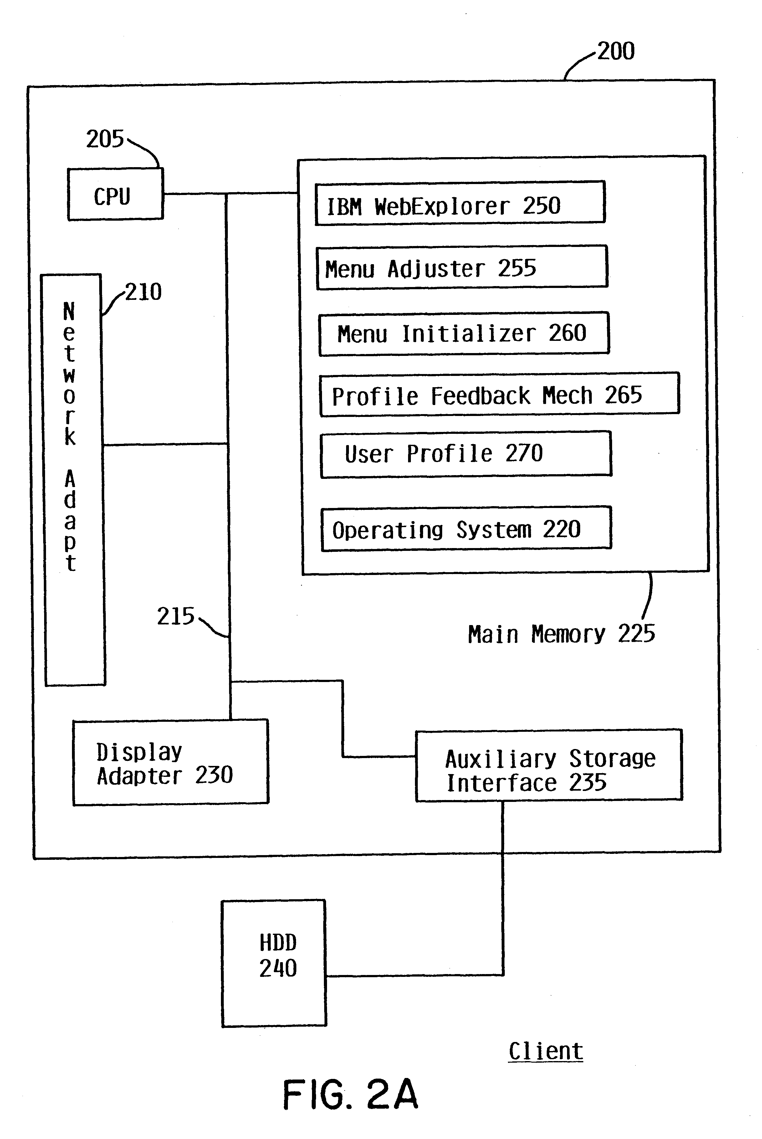 Menu management mechanism that displays menu items based on multiple heuristic factors