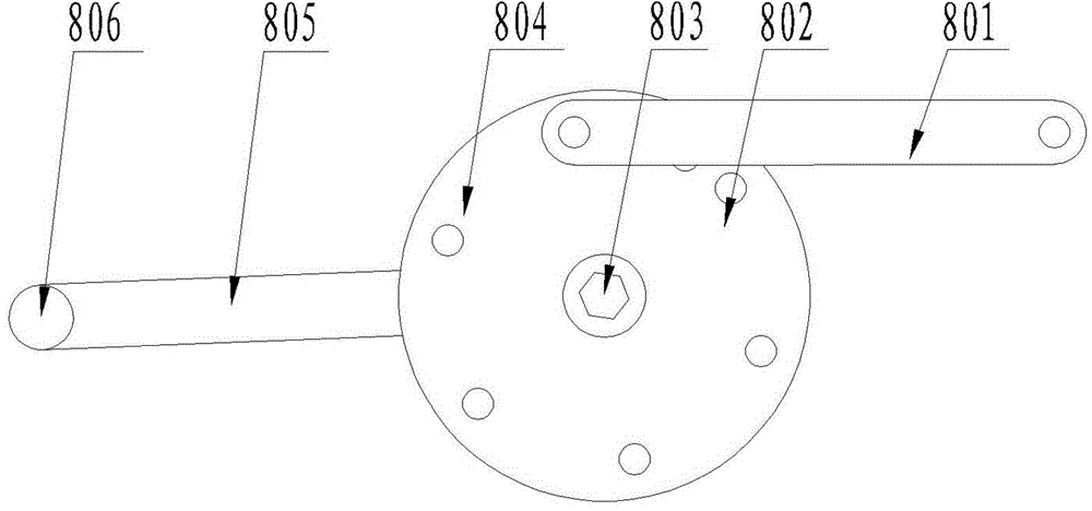 Round nut flat-milling device