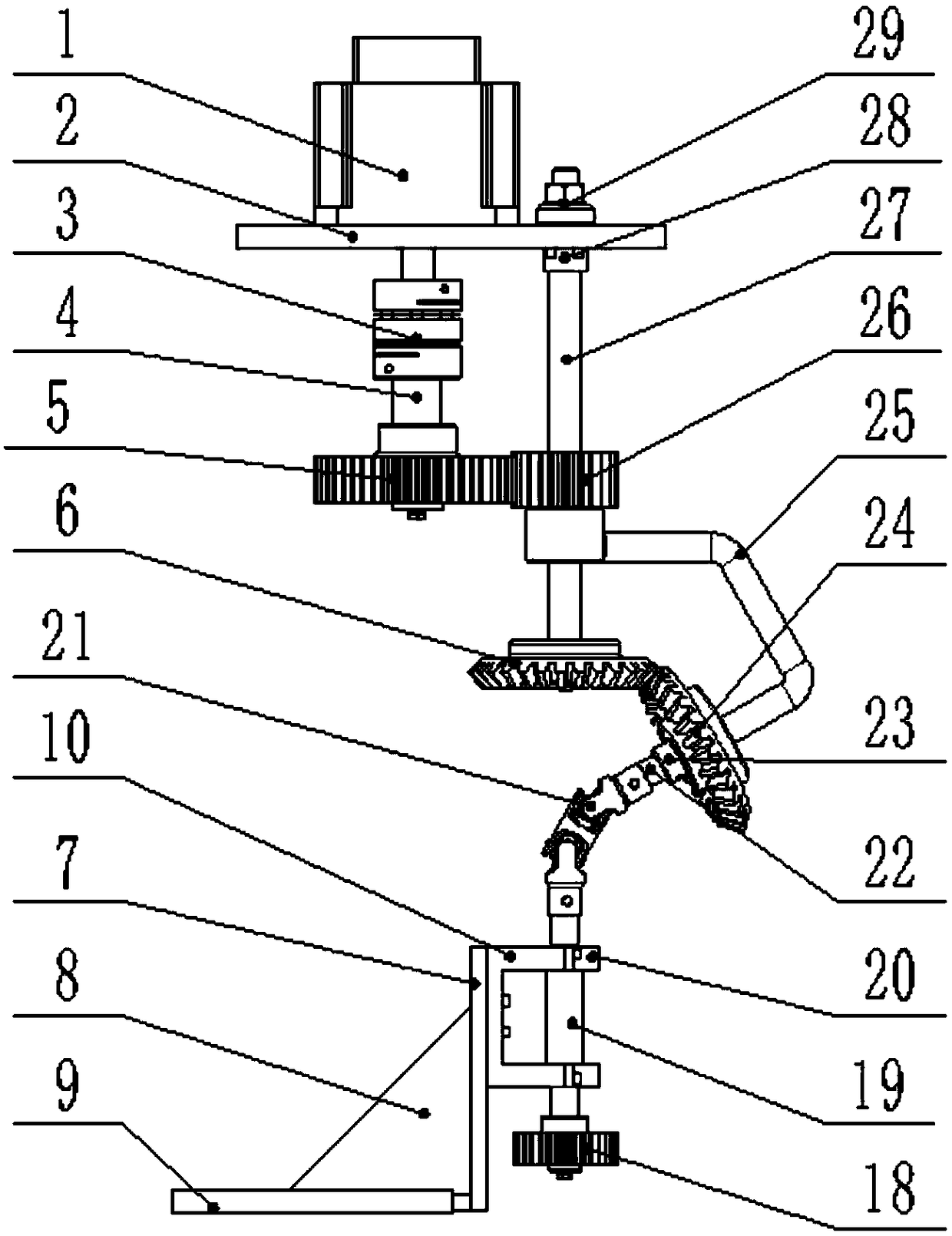 Novel high-precision shape-controlled plane grinding drive device