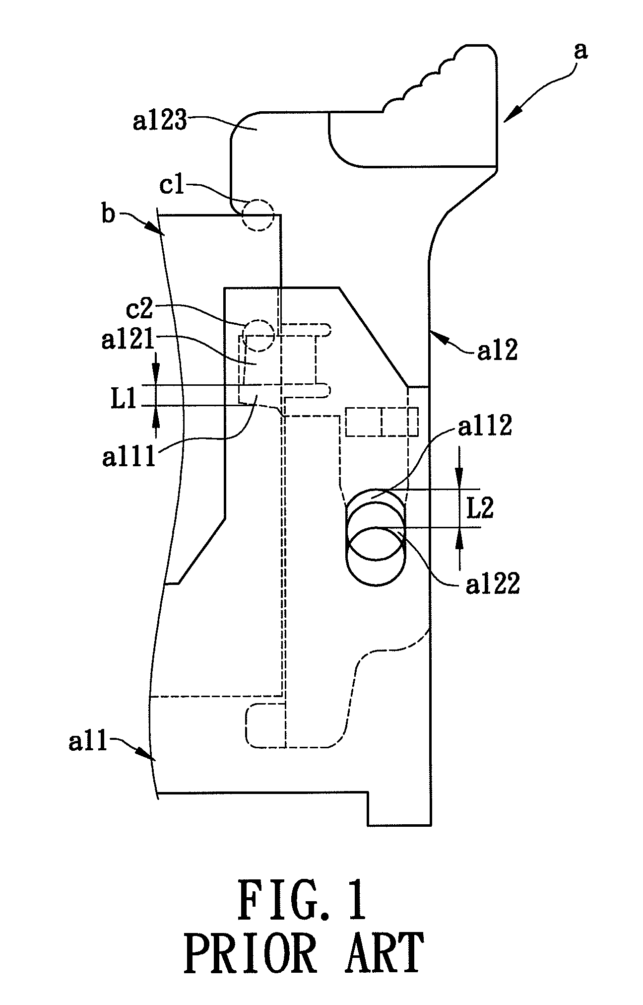 Card edge connector with a fastener with a detent portion with a snap-fitting surface