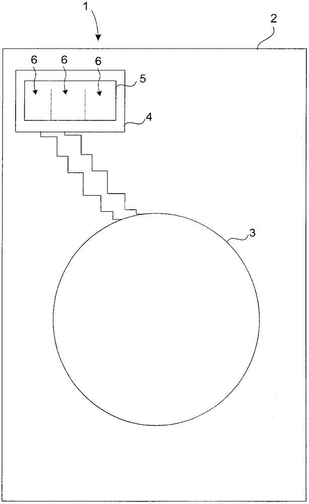 Washer comprising automatic dosing unit