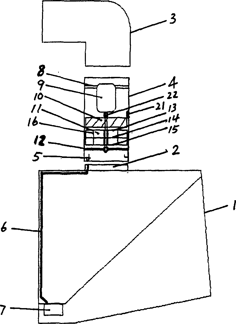 Oil fume removal equipment