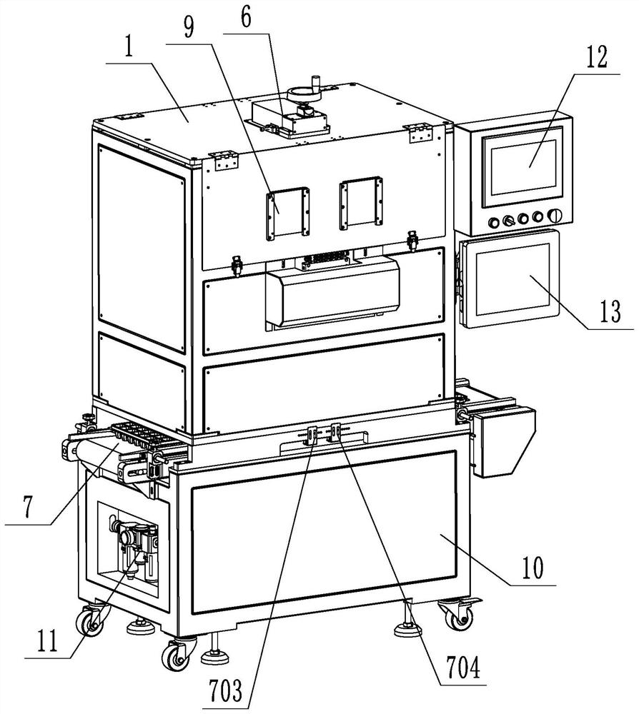 Vegetable seed precision seeding machine