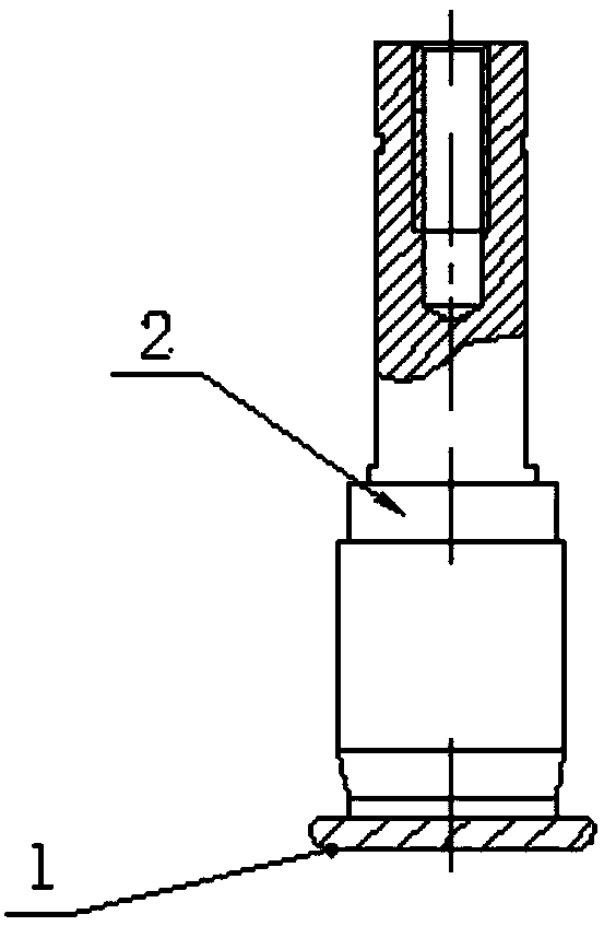 A conductive rod for a vacuum interrupter and a processing method thereof