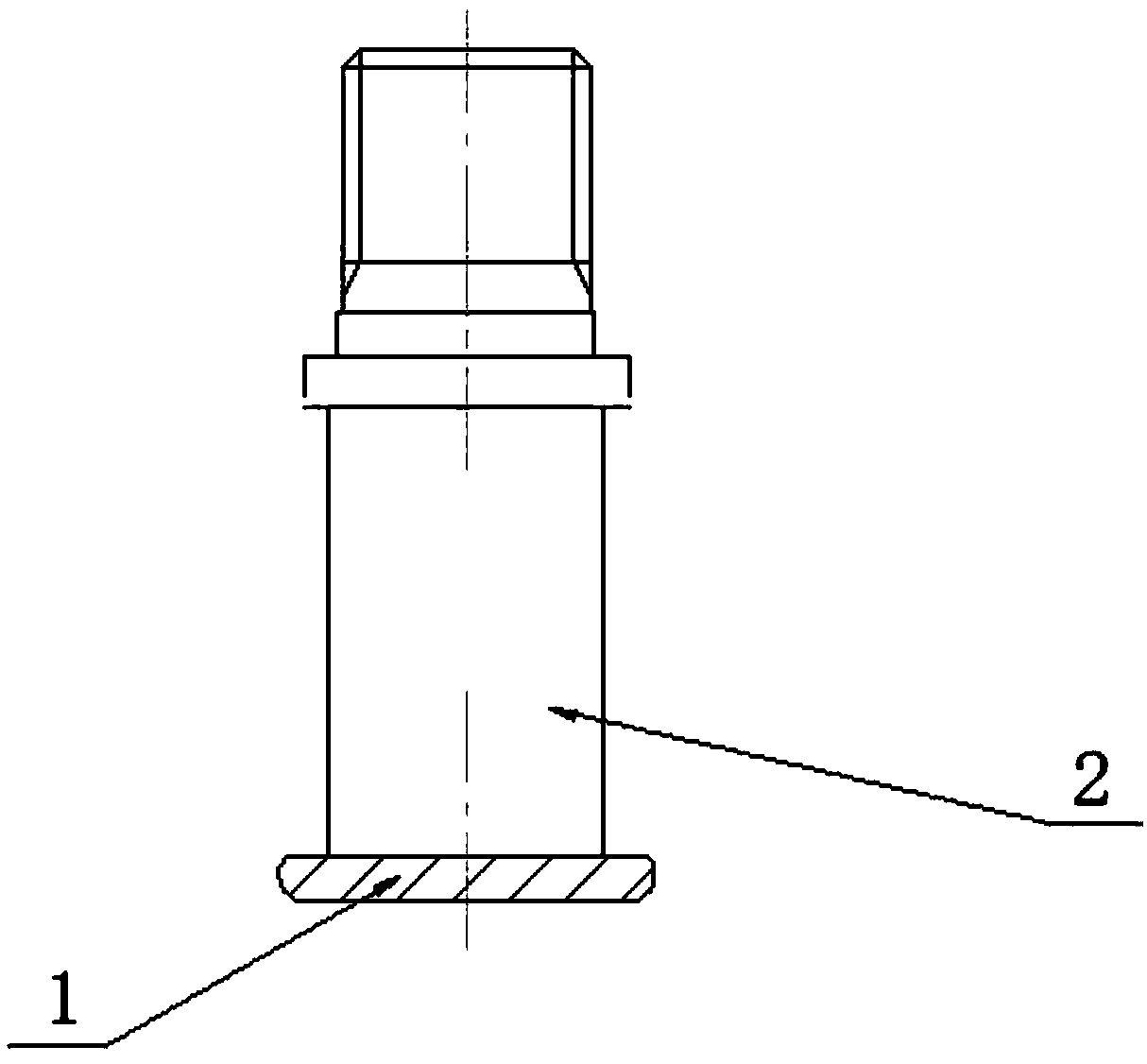 A conductive rod for a vacuum interrupter and a processing method thereof