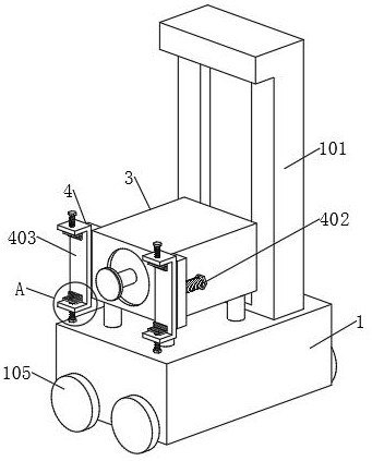 Side edge grinding device for plate machining