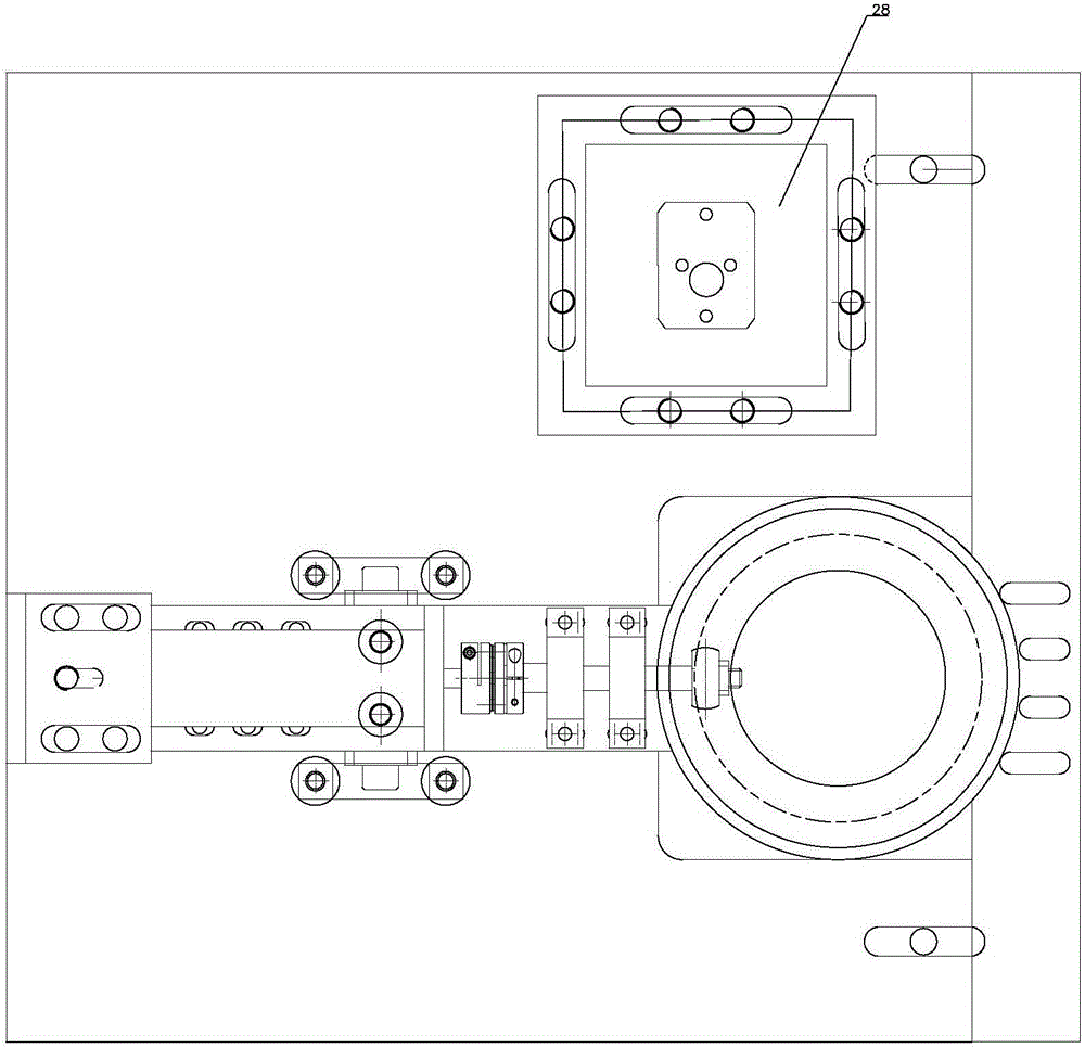 Boundary slip test device with controllable slip ratio