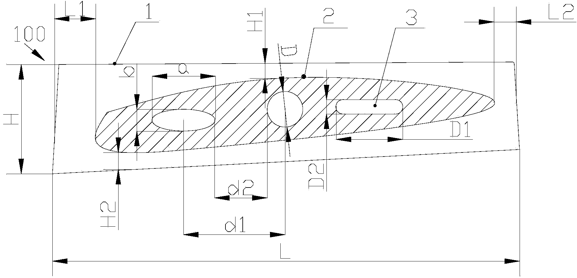 Crane and arm frame thereof