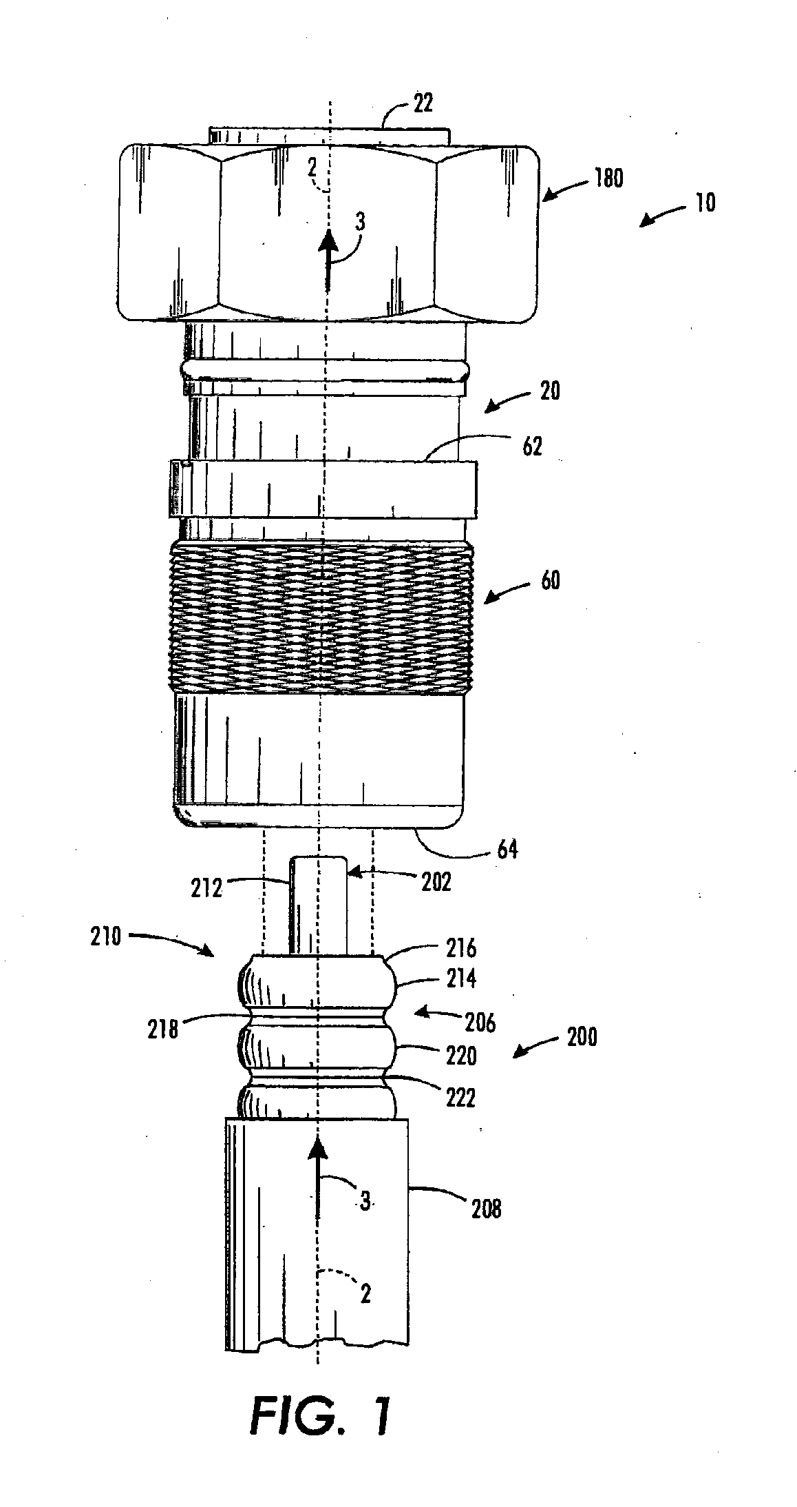 Integrated Retainer and Seal for Coaxial Cable Connector