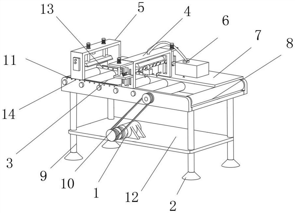 Automatic cutting machine for PVC adhesive tape