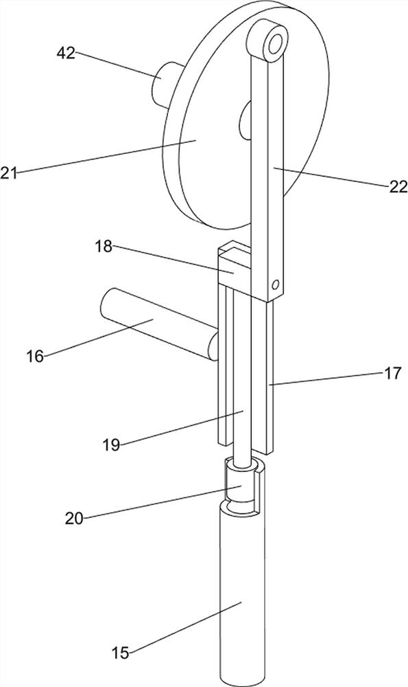 Rolling pin grinding device