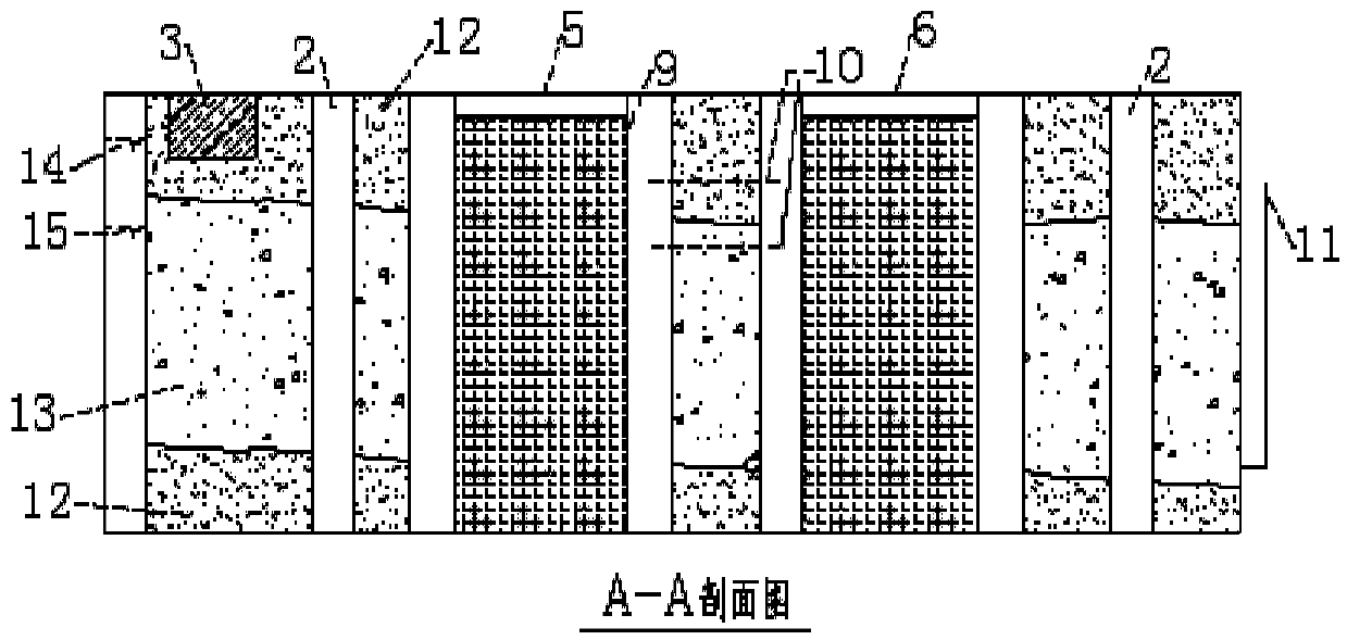 Soil and underground water landfill leachate pollution in-situ remediation simulation device