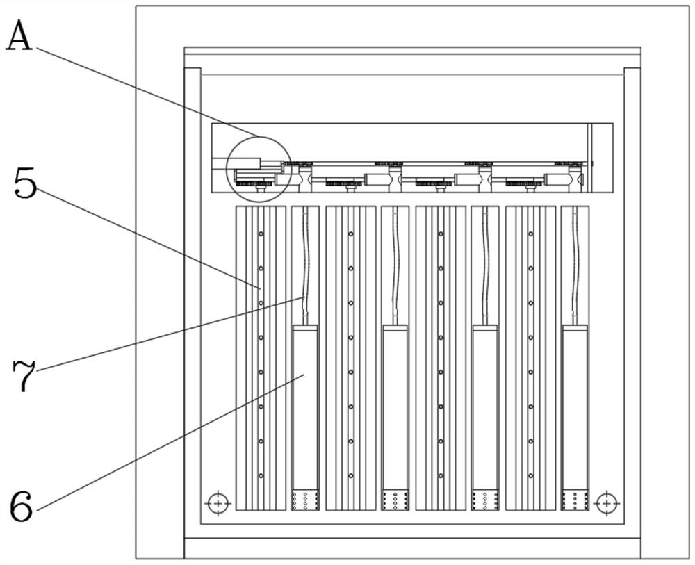 Automatic opening and closing type gate for water conservancy project construction