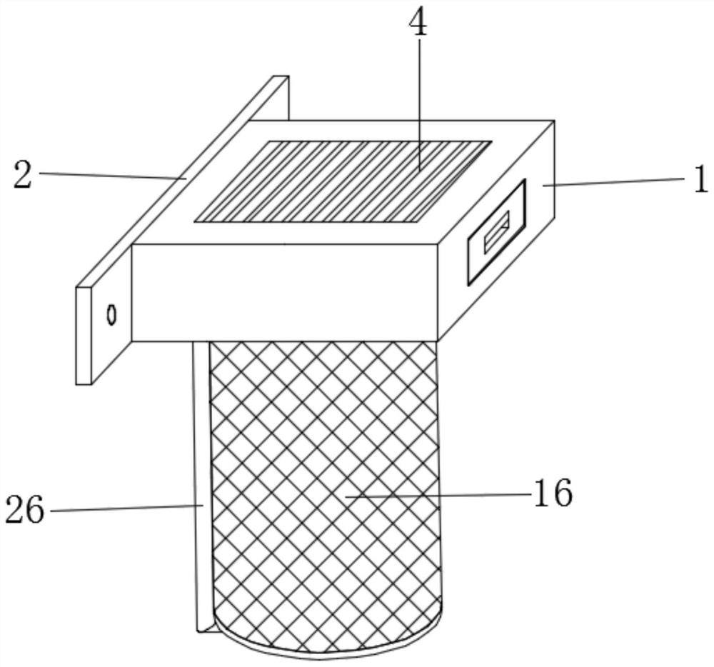 Water level monitoring device with self-cleaning effect for flood control and waterlogging