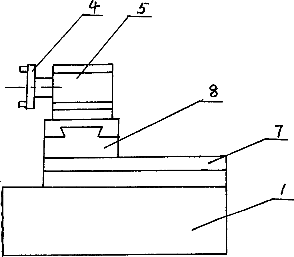 Method for processing spiral bevel gear and apparatus for forming large wheel of bevel gear thereof