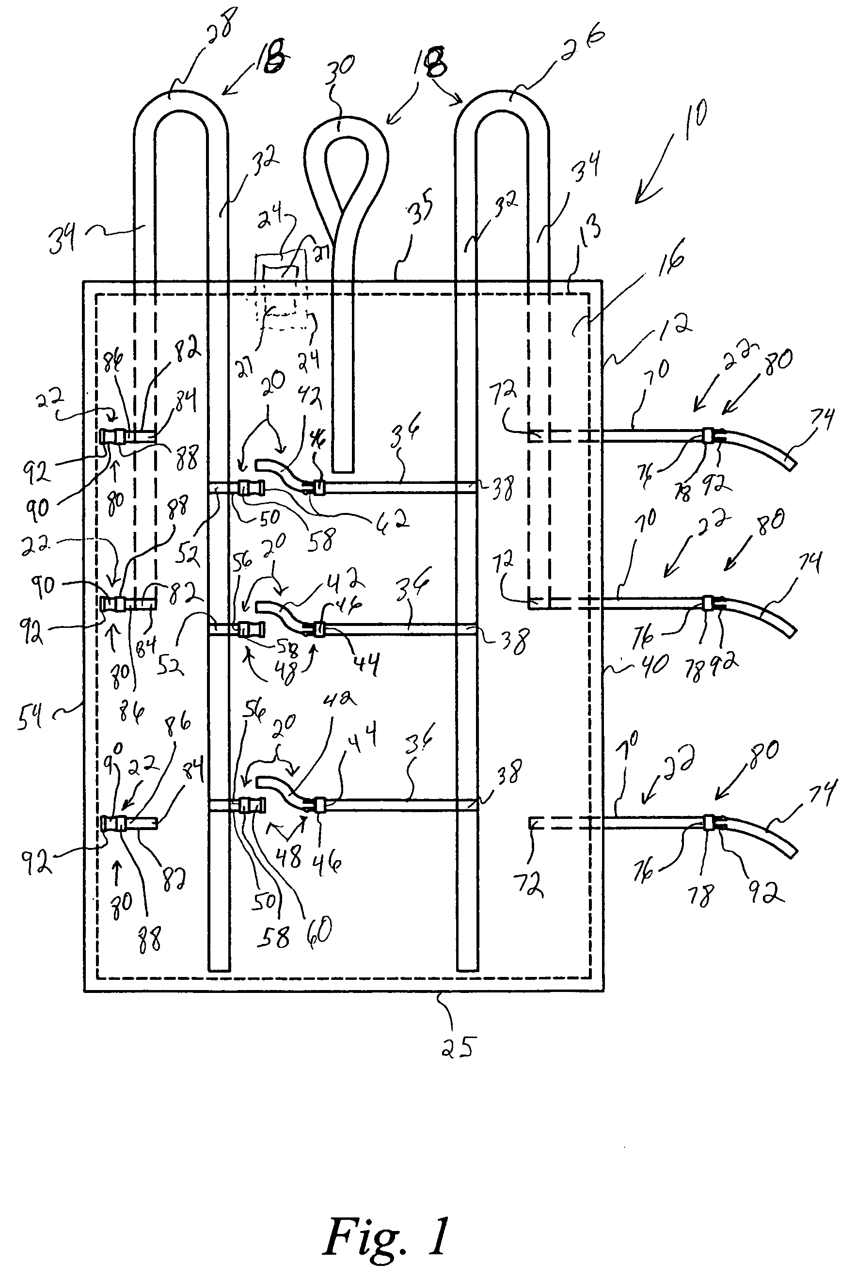 Device for manually transporting a carcass