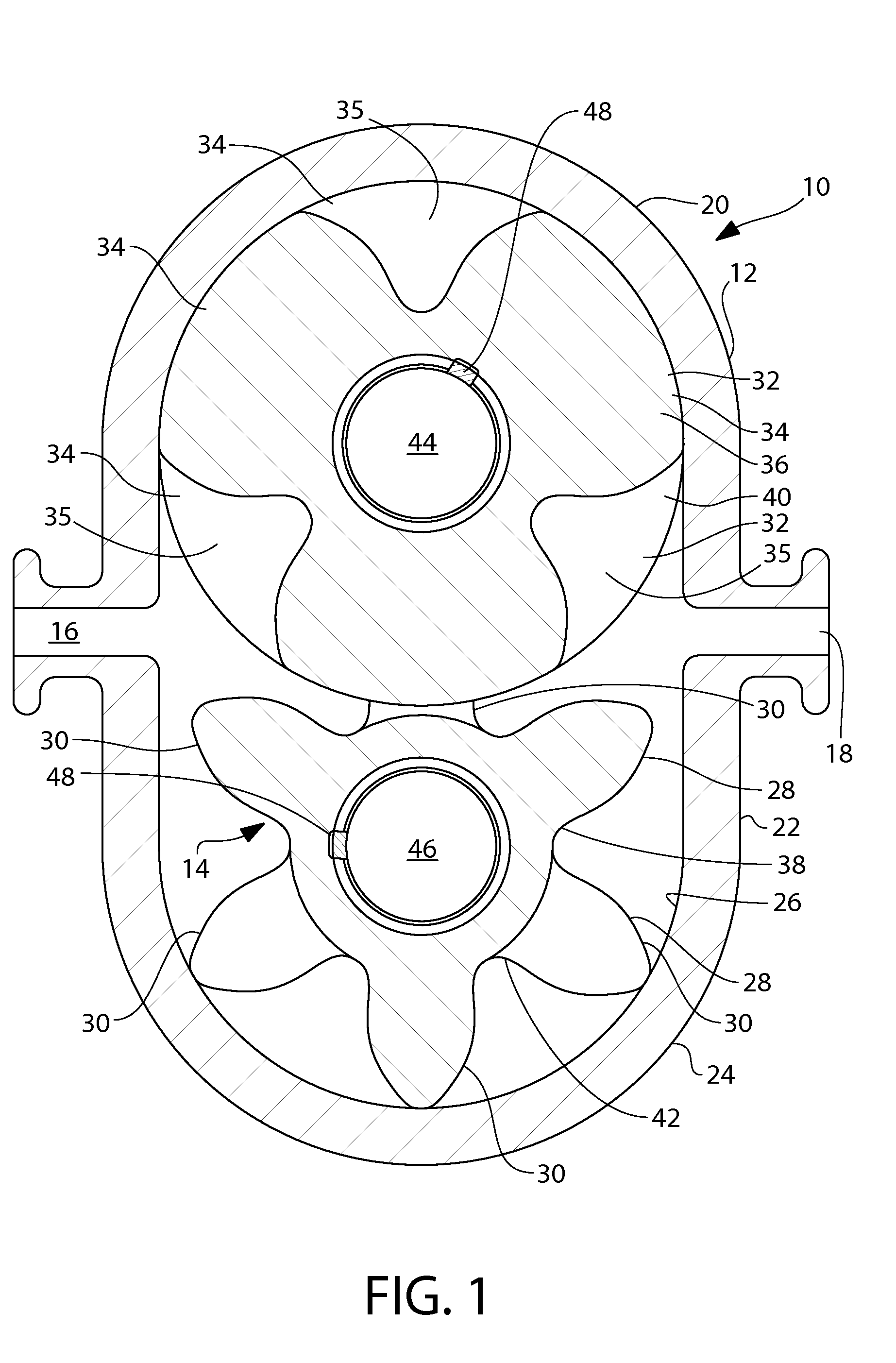 Toothed-Lobed Gear Pump