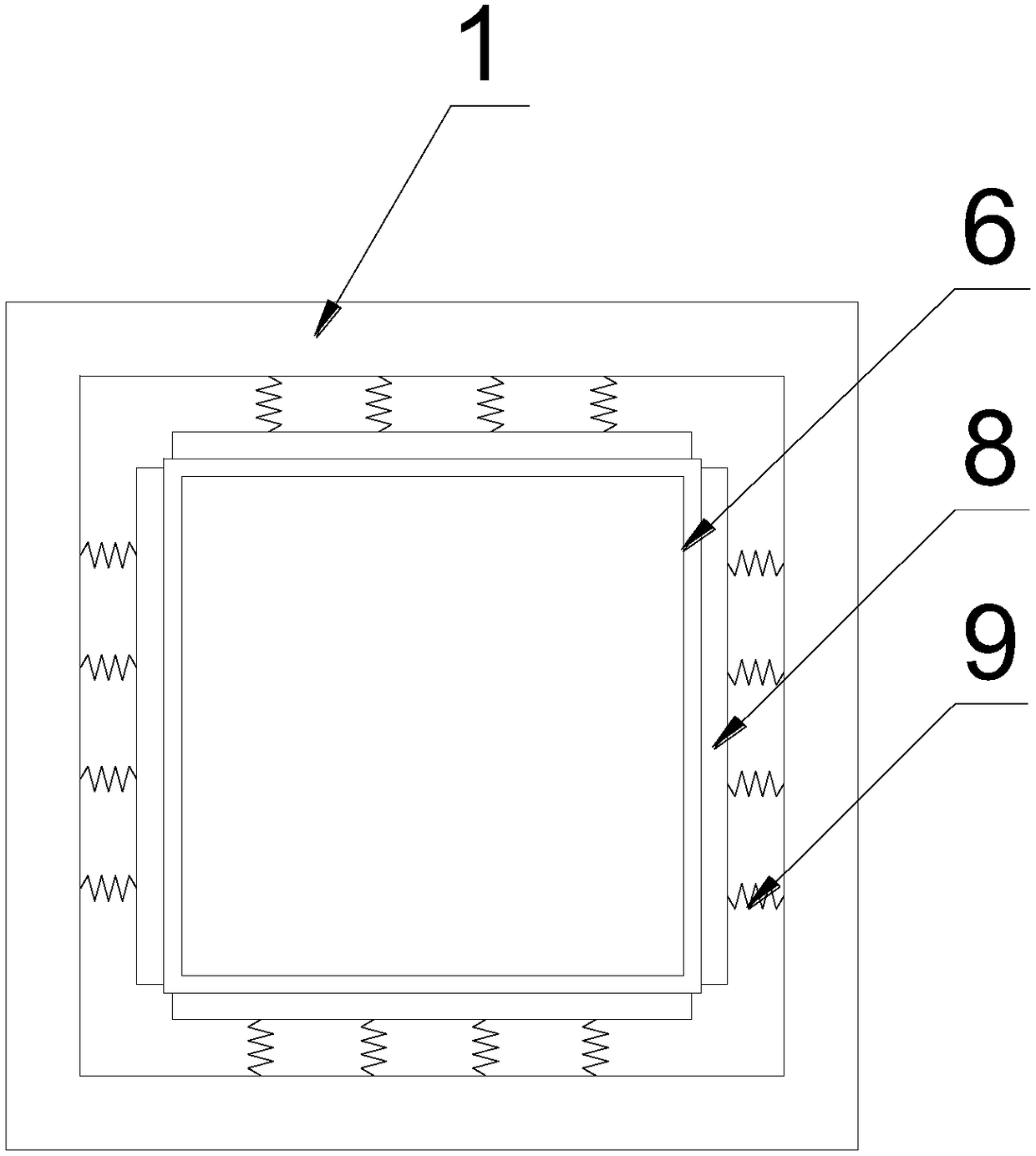 Ventilation transport box equipment assembly