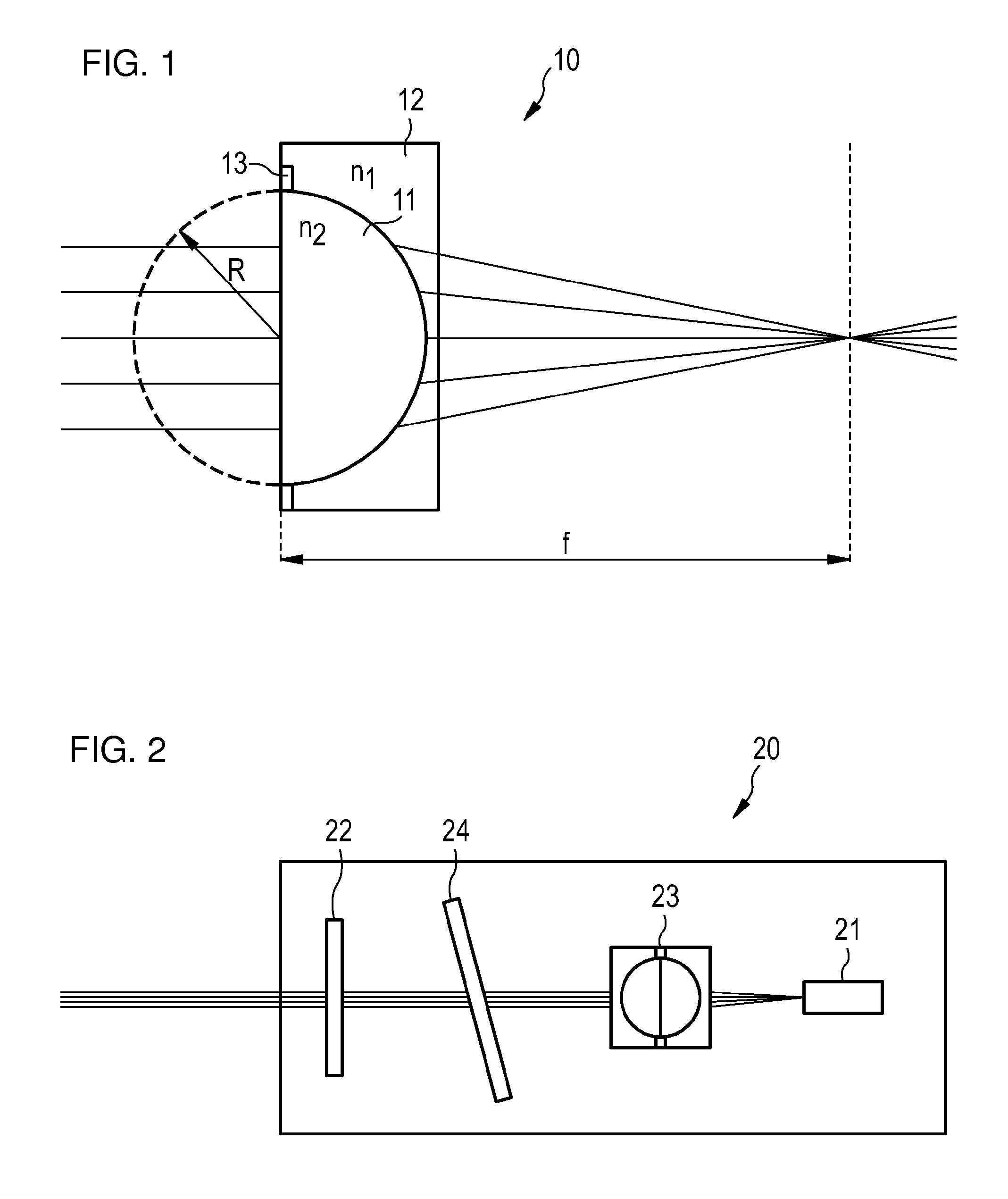 Electrically controllable collimator in a laser resonator