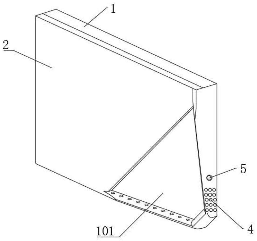 Self-guiding type escalator head-bump prevention protection plate