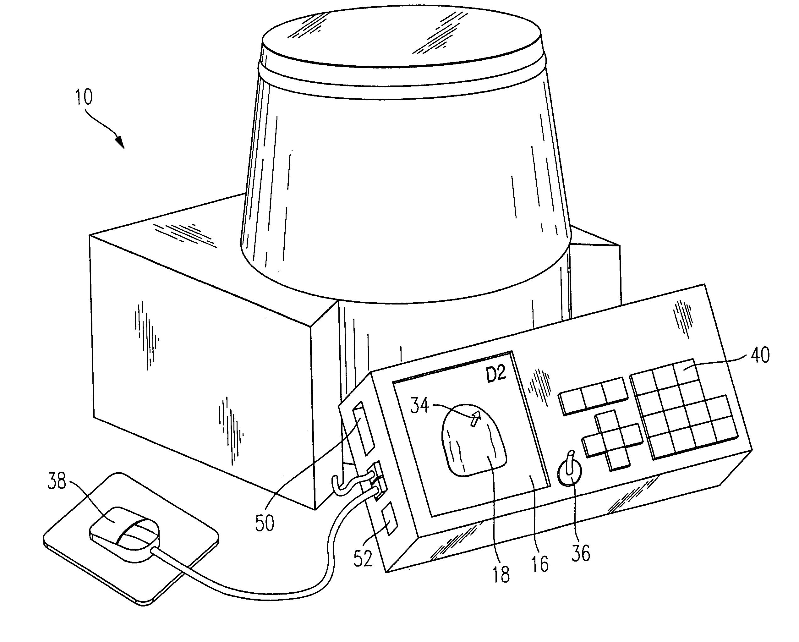 Method and apparatus for using a display associated with a dental kiln