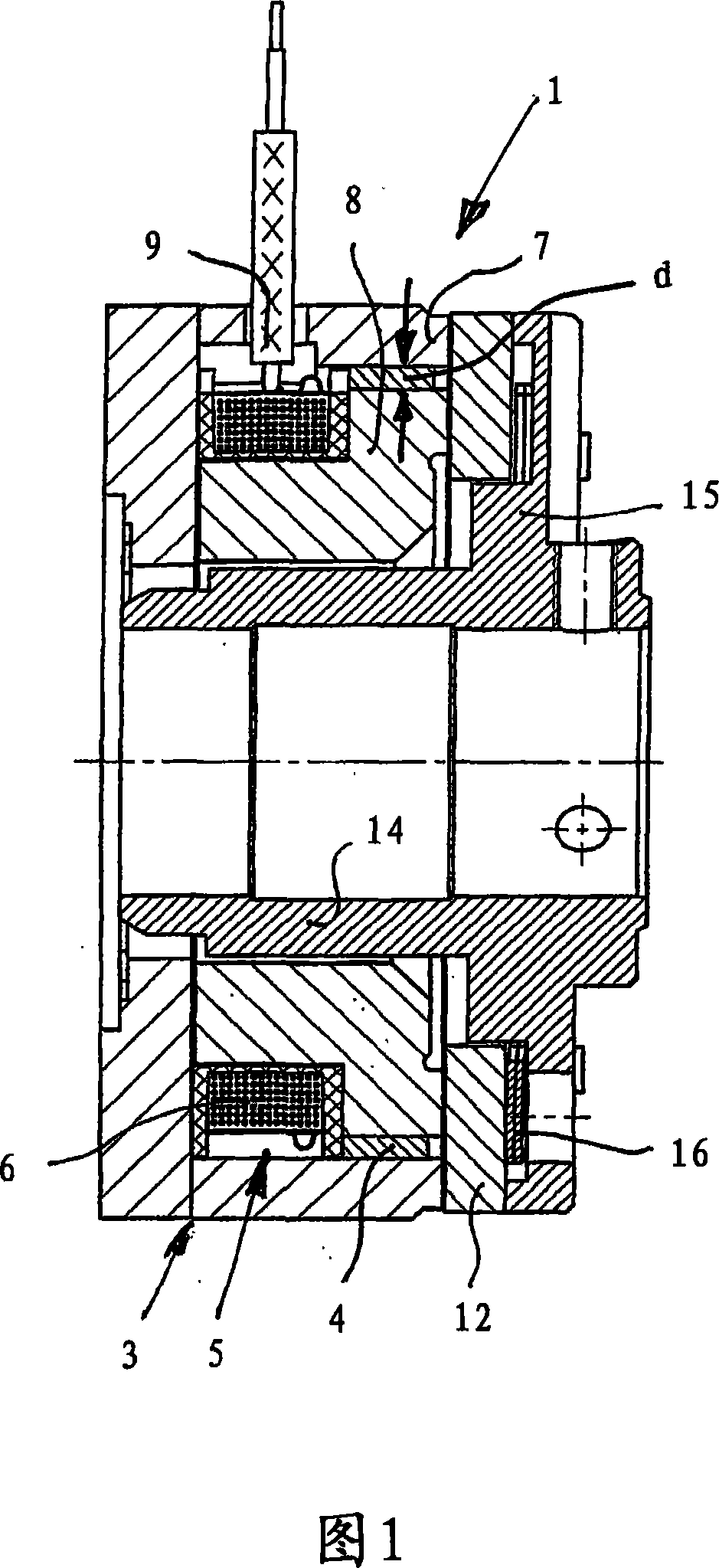 Electromagnetic permanent magnet brake