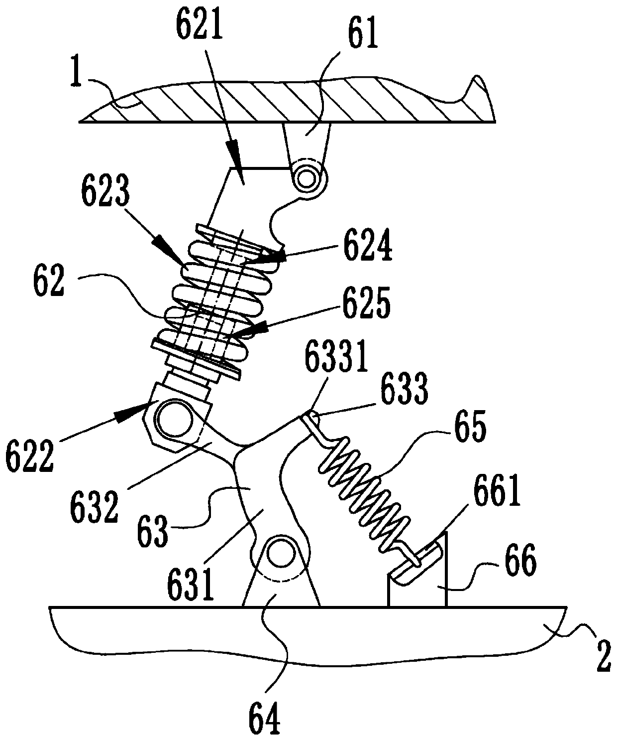 A cutting device for pillow packaging machine