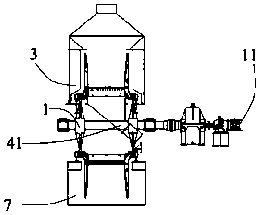 Method for removing polyphenylene sulfide byproduct dry salt organic substance adopting self-propagating heat-storing incinerating device