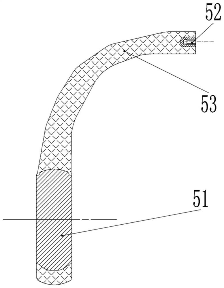 Gas insulation cylinder assembly and insulation support plate thereof