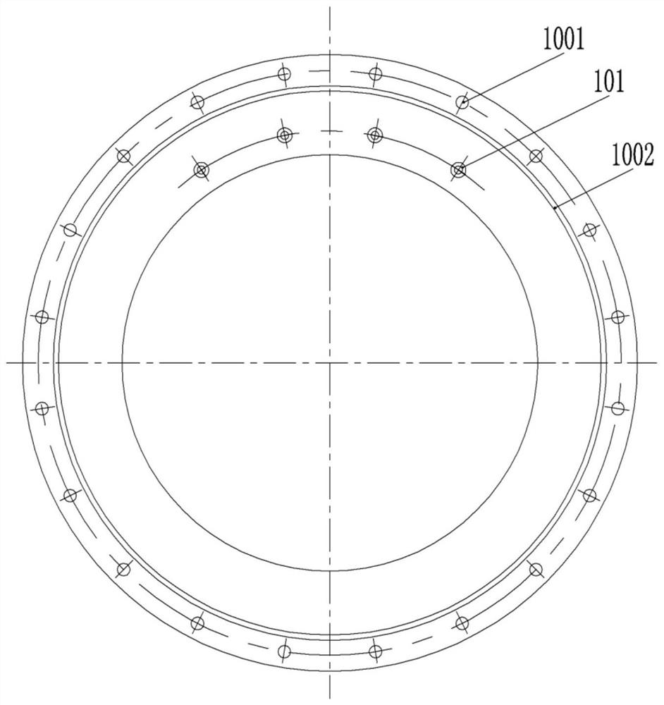 Gas insulation cylinder assembly and insulation support plate thereof