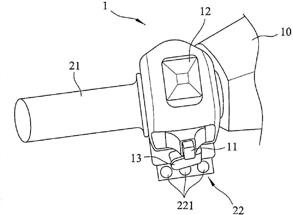 Motorcycle operating device