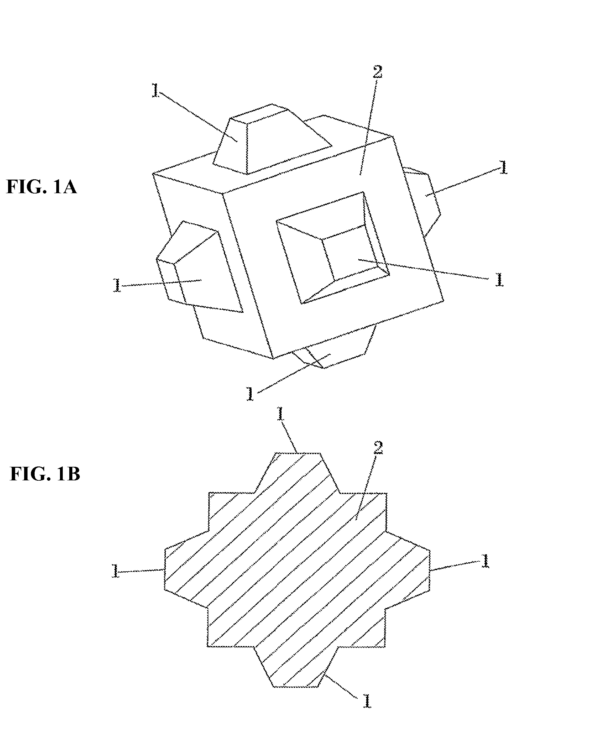 Element used to form breakwaters