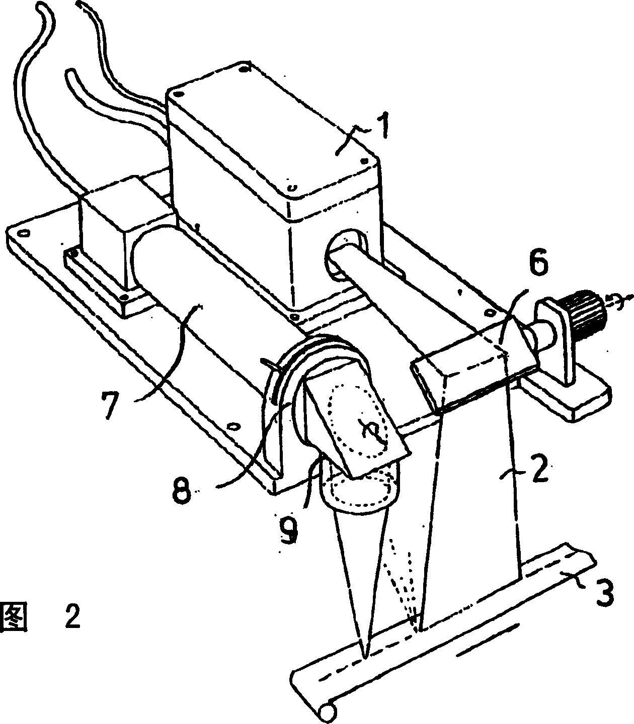 Method and device for connecting plastic material using high welding speed