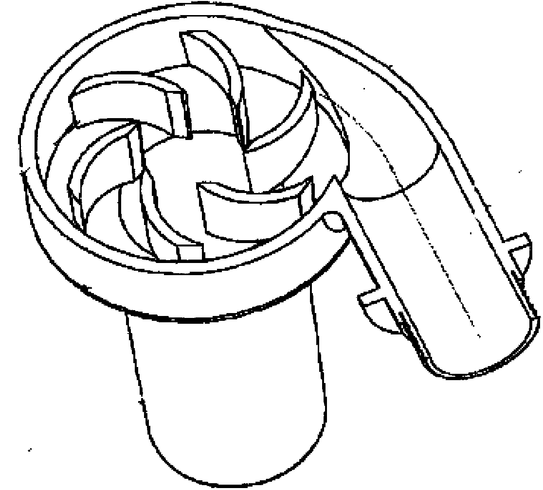 Water pond filter pump with high efficiency and low cost