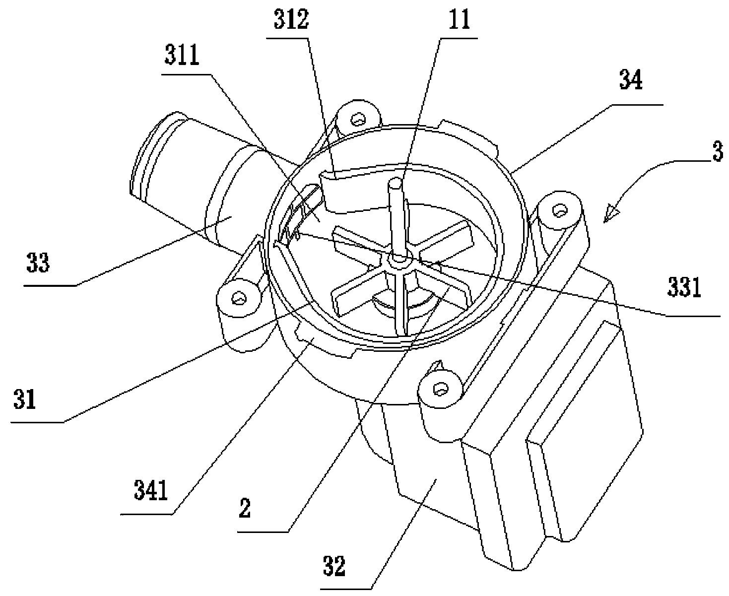 Water pond filter pump with high efficiency and low cost