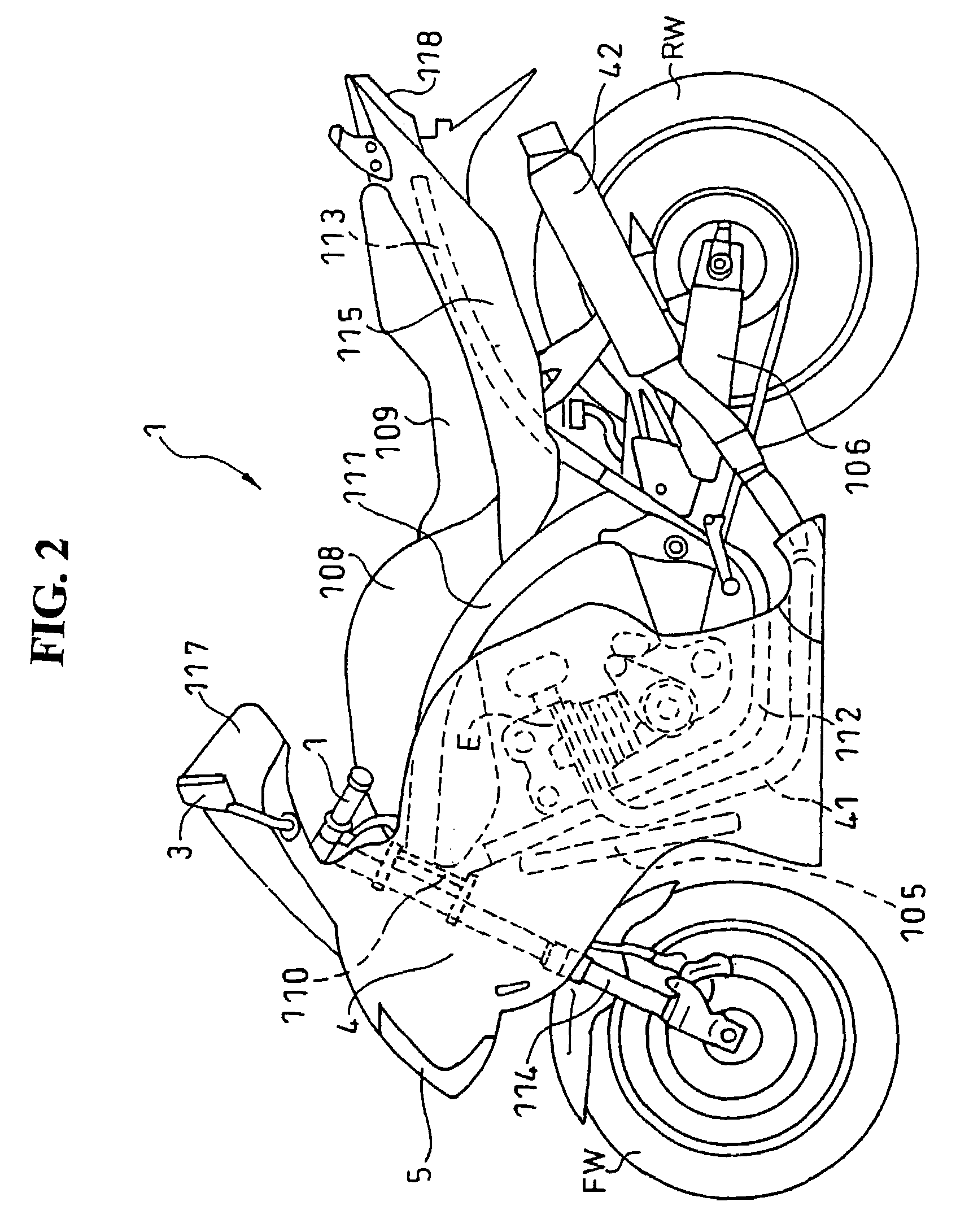 Rear view mirror assembly