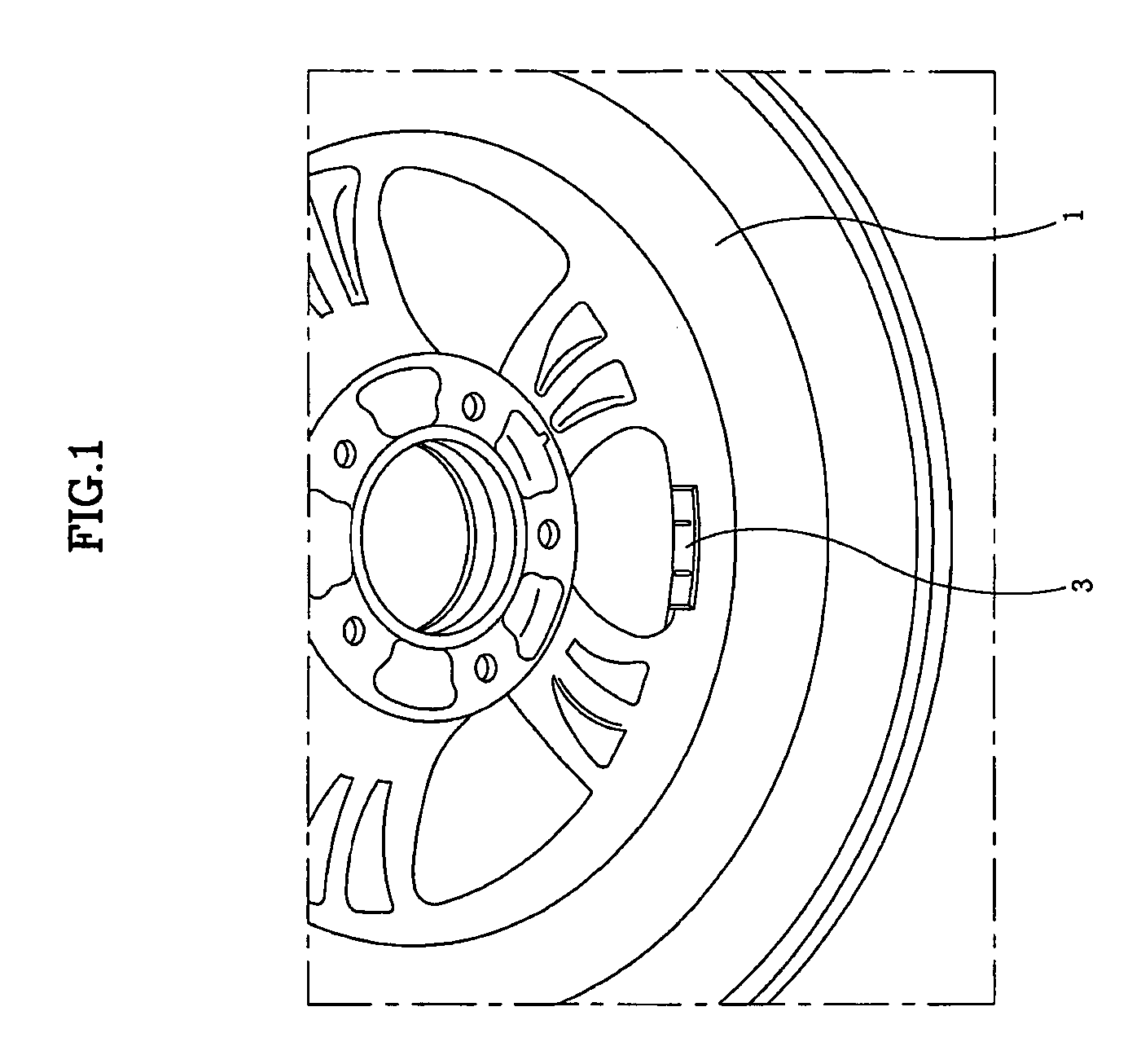 Sticker weight pressurizer for wheels