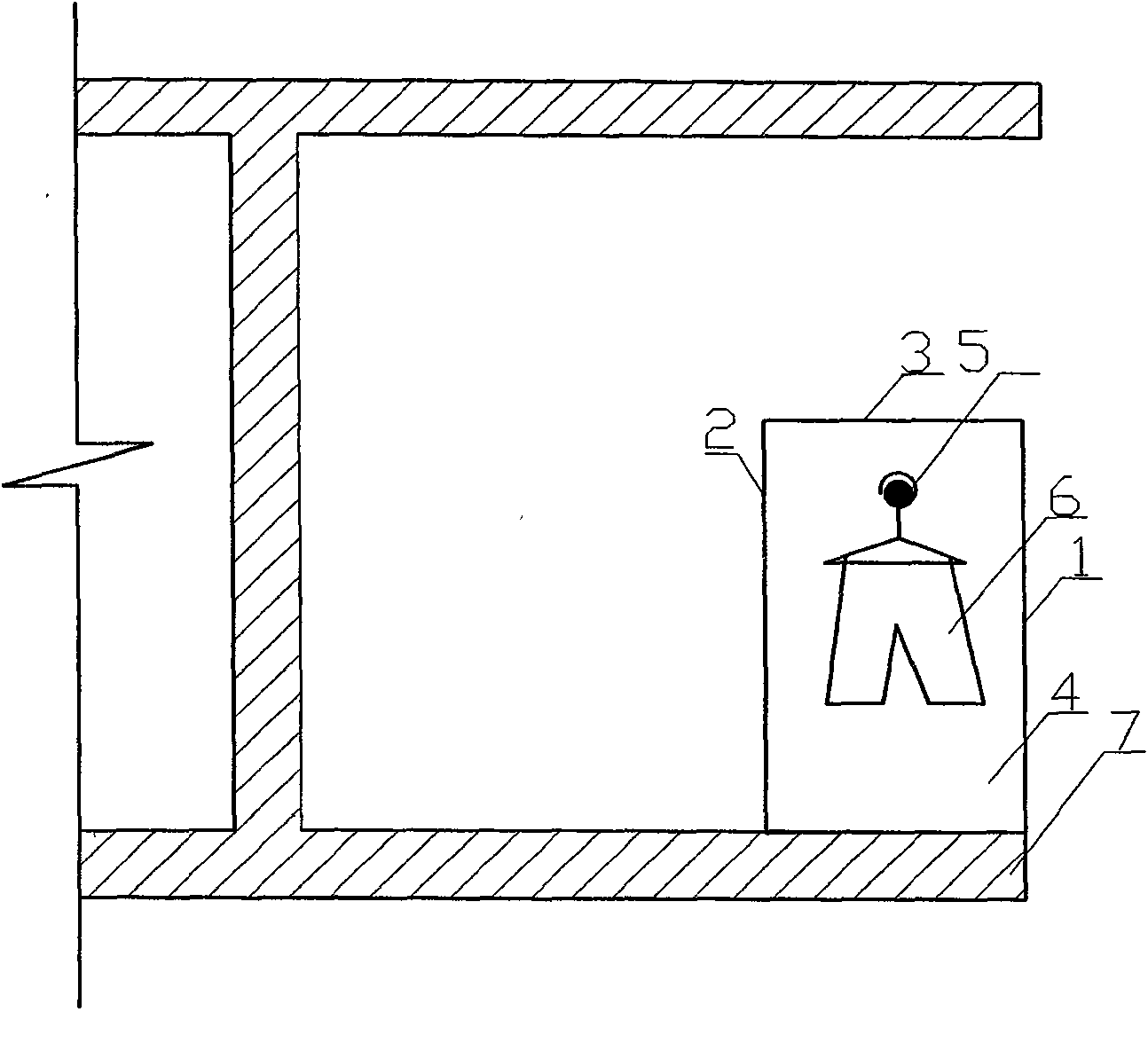 Clothes airing device