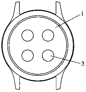 Watch with energy particle