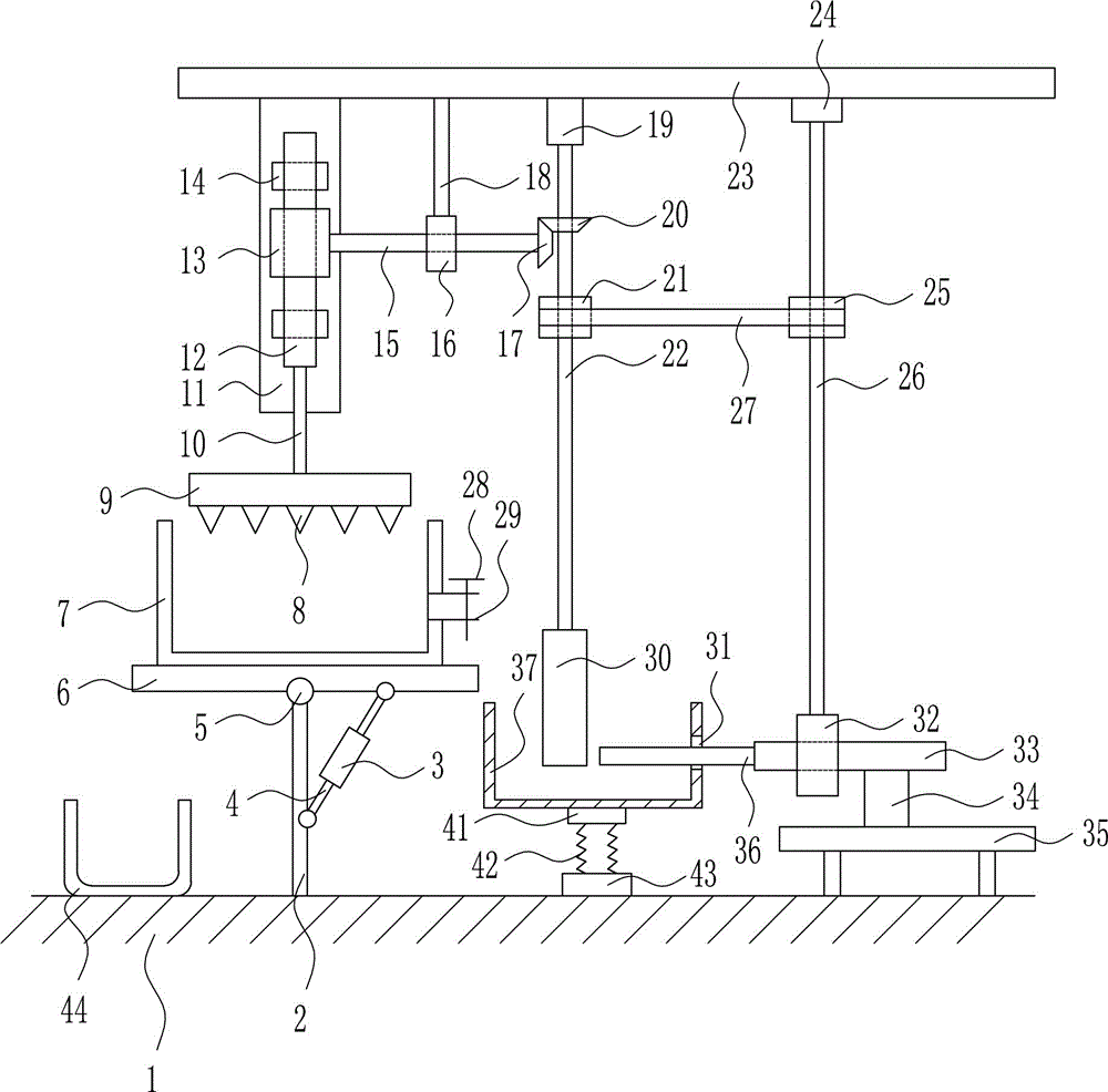 An industrial device for recovering iron metal from steel slag