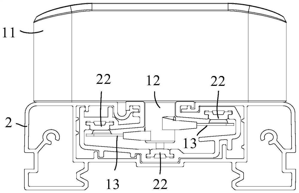 Adapter and track socket