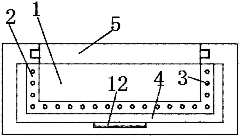 A battery constant temperature device for a multi-rotor UAV