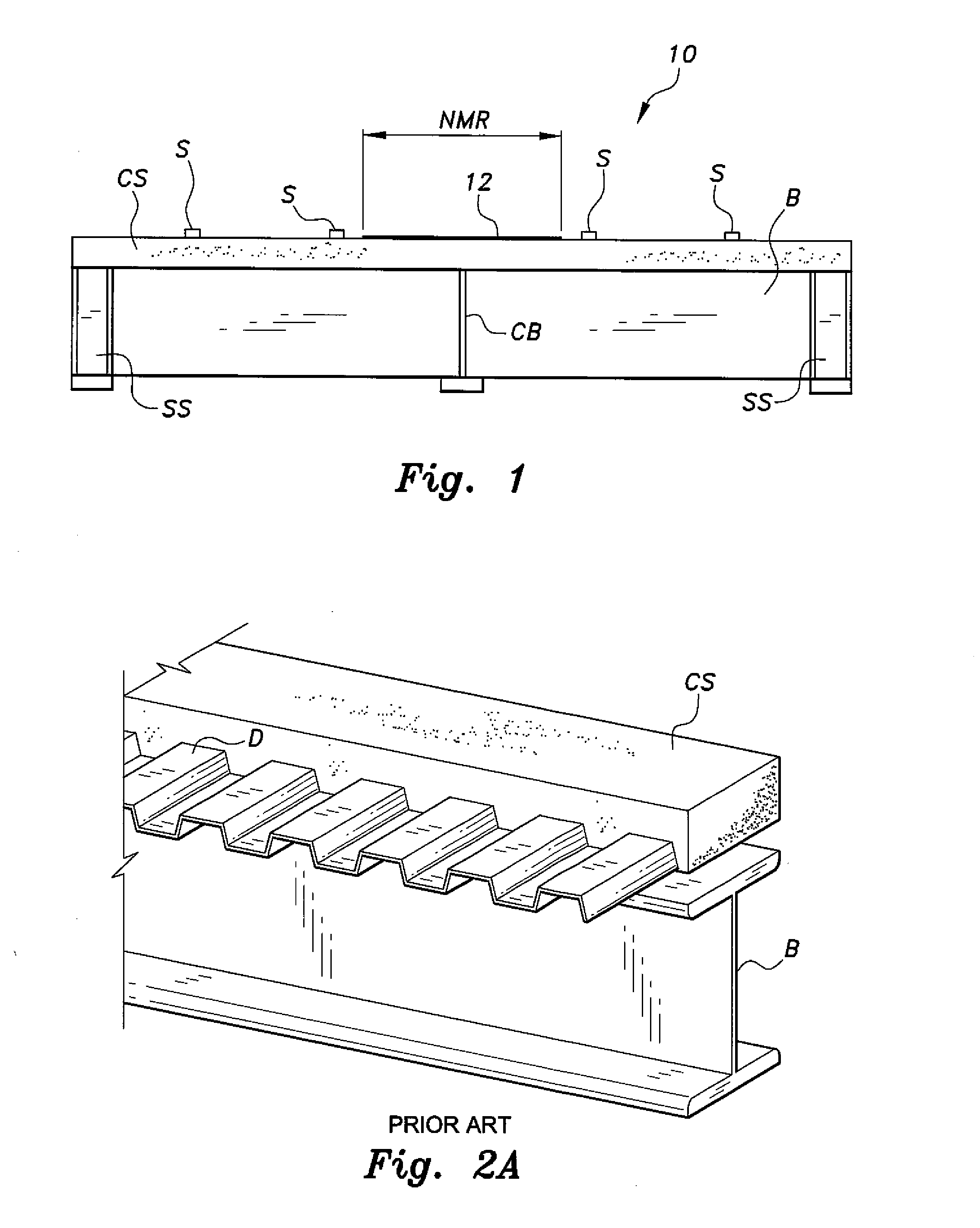 Composite girder partially reinforced with carbon fiber reinforced polymer