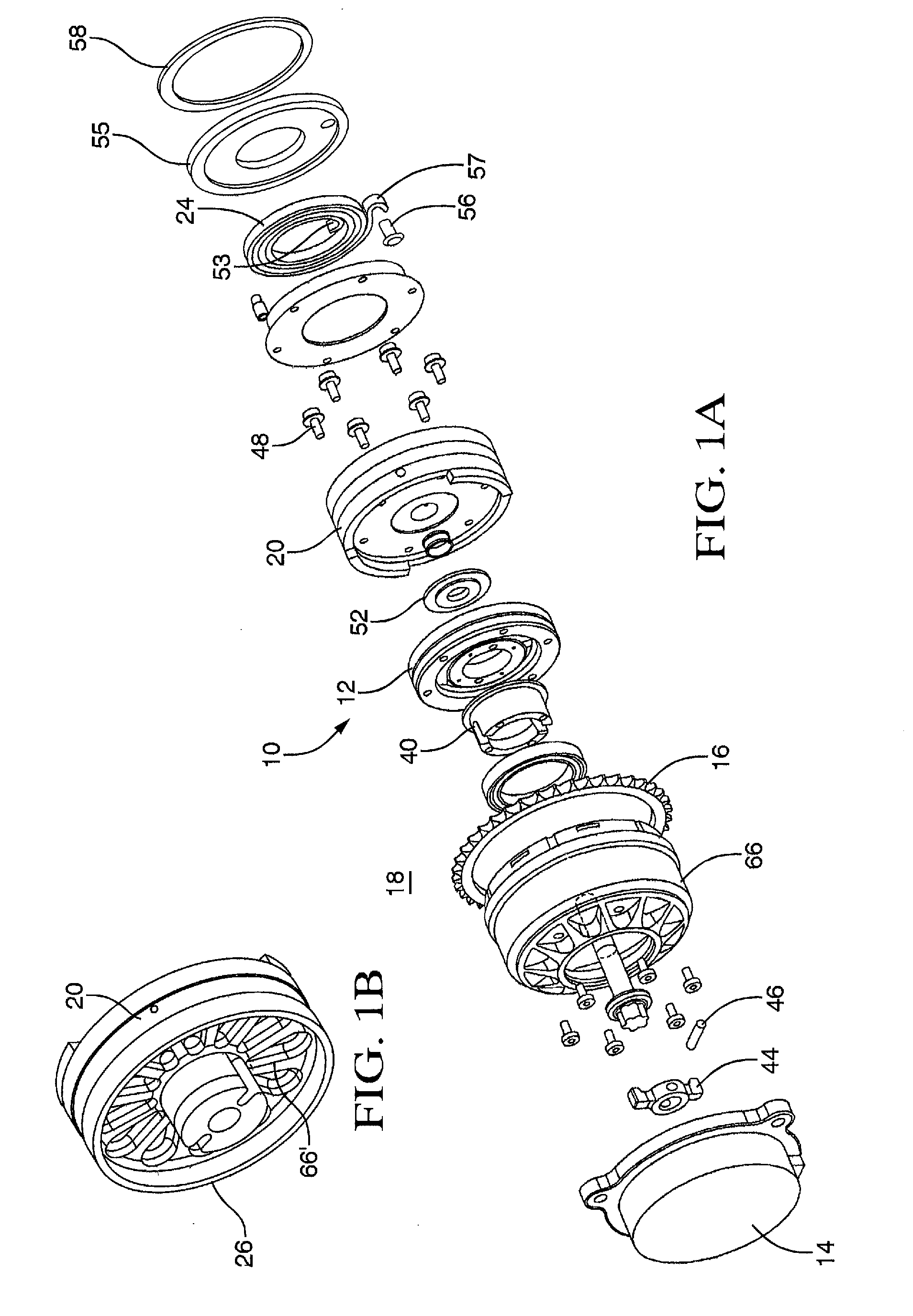 Harmonic Drive Camshaft Phaser with Improved Radial Stability