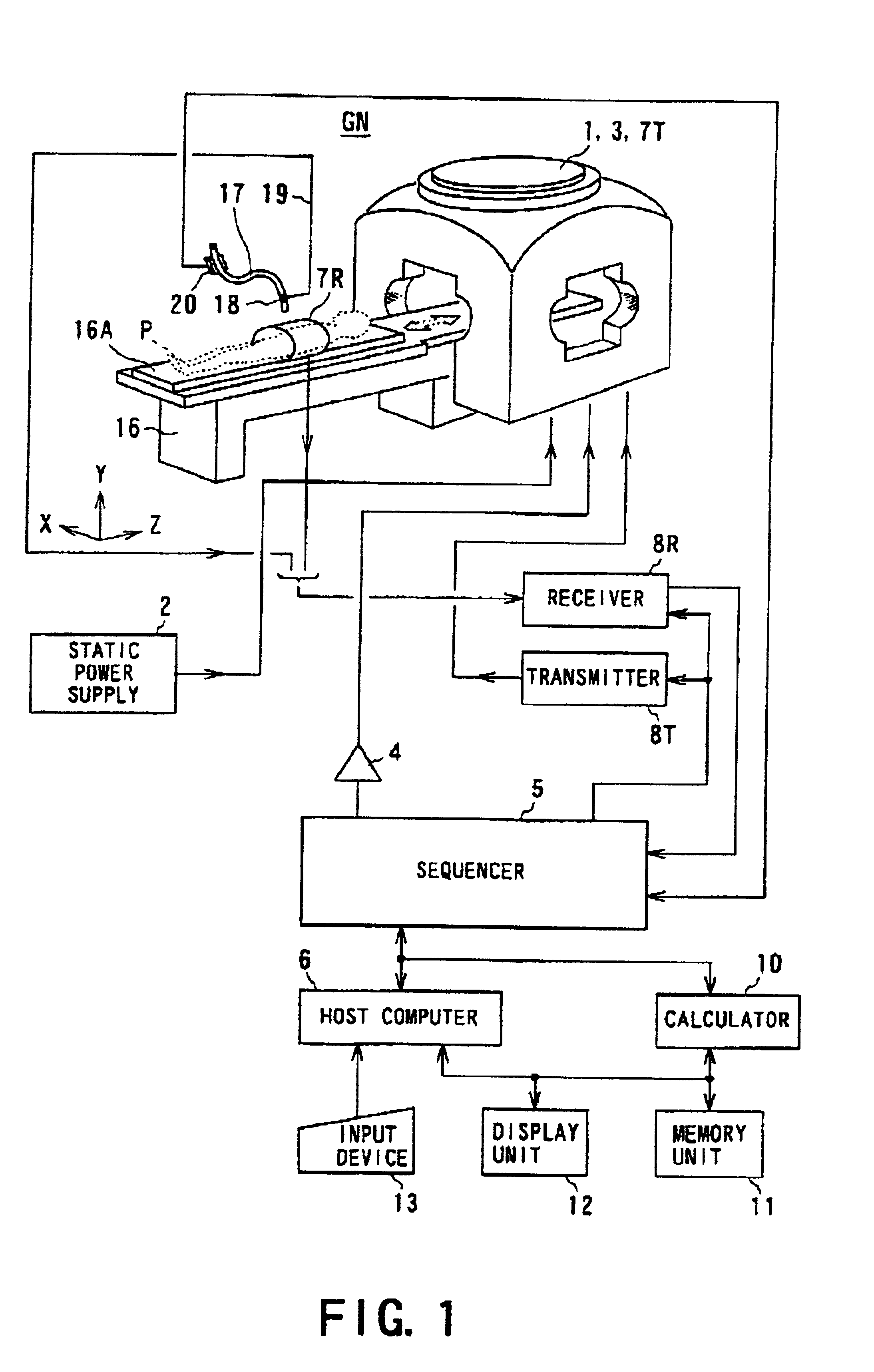 Interventional MR imaging with detection and display of device position