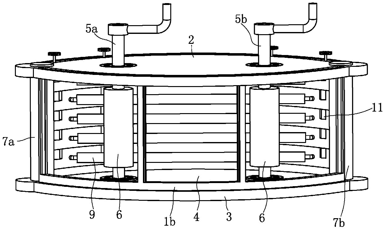 Color plate trapping device capable of continuously trapping insects