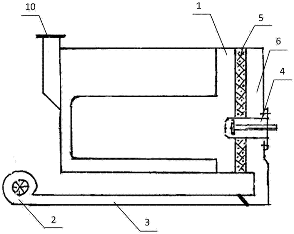 A kind of boiler reconstruction method