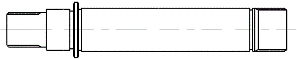 Transmission measuring device for dimension measurement of shaft parts