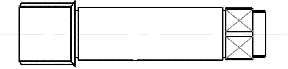 Transmission measuring device for dimension measurement of shaft parts